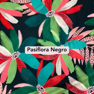 Pasiflora Negro UPF 50+ EC116