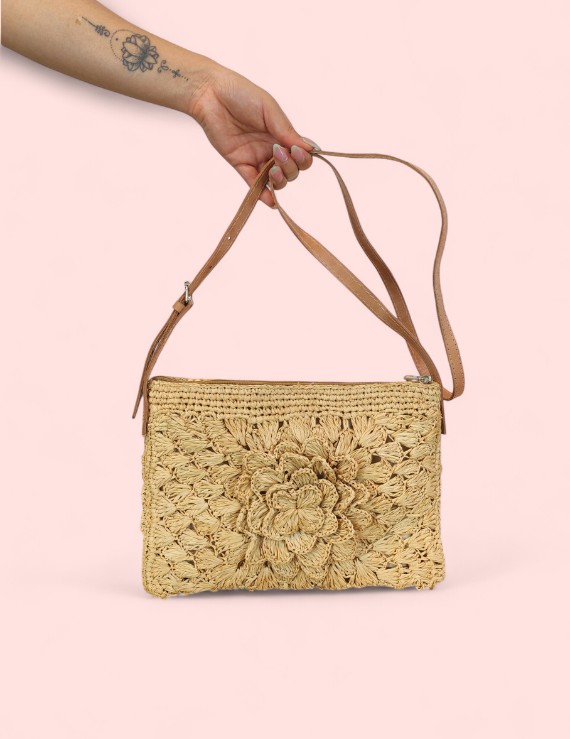 Clutch Tejido Clavel
