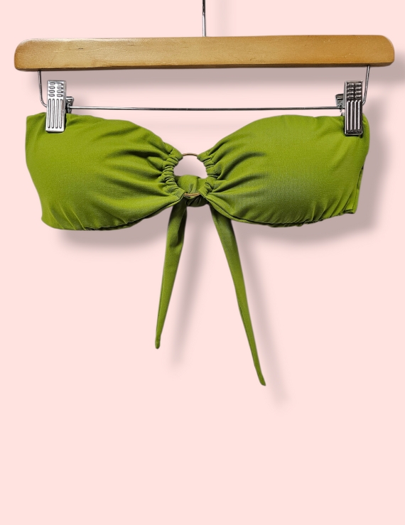 Top de Playa con Argolla Strapless - Sol