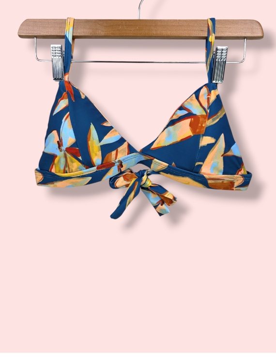 Bikini Top Tipo Bralette Estampado Curazao - Nola
