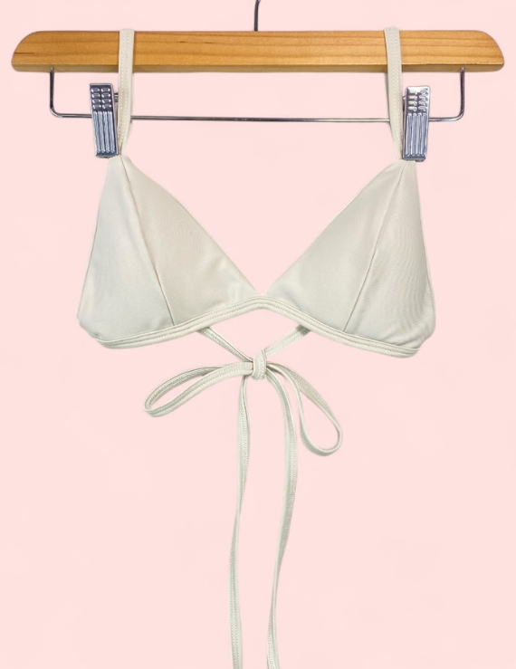Top de Playa Triangular Básico - Bralette Basic Top