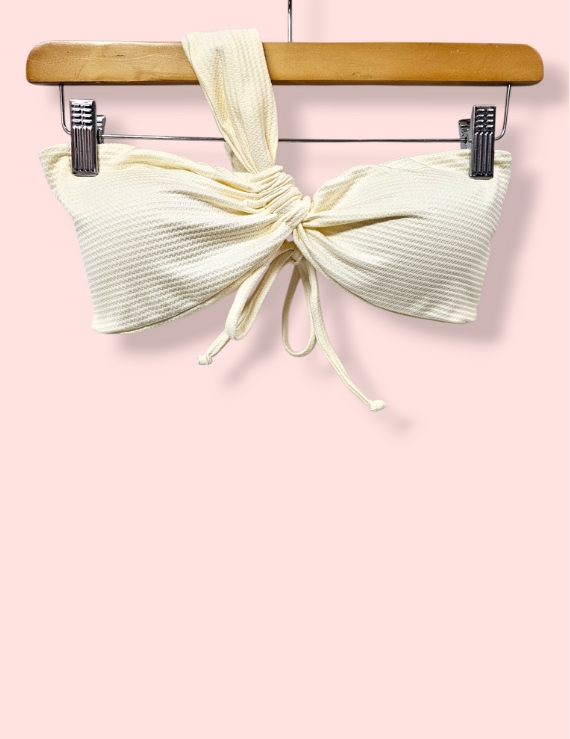 Traje de Baño Asimétrico Butter Texturizado - Chiara