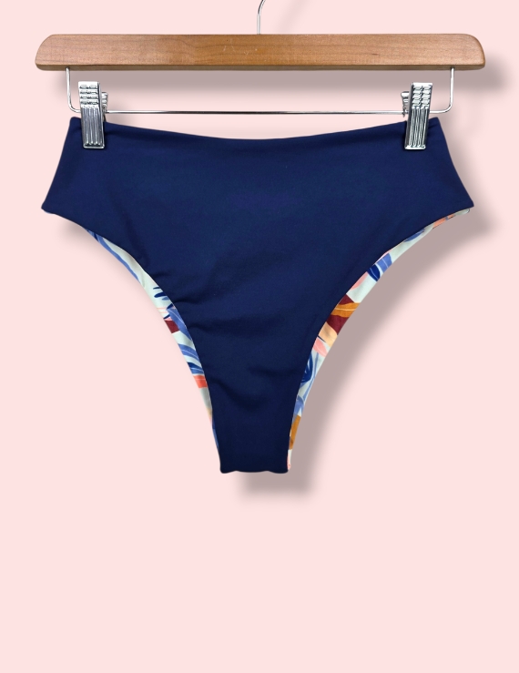 Parte Baja de Bikini Talle Alto Estampado Aruba - Gigi - Imagen 2