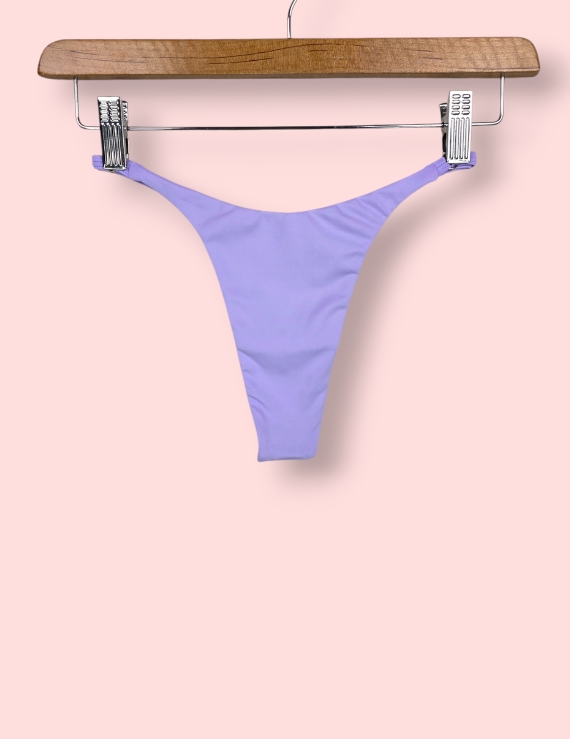 Parte Baja de Bikini Cobertura tipo Hilo Lavanda - Hilo Rita