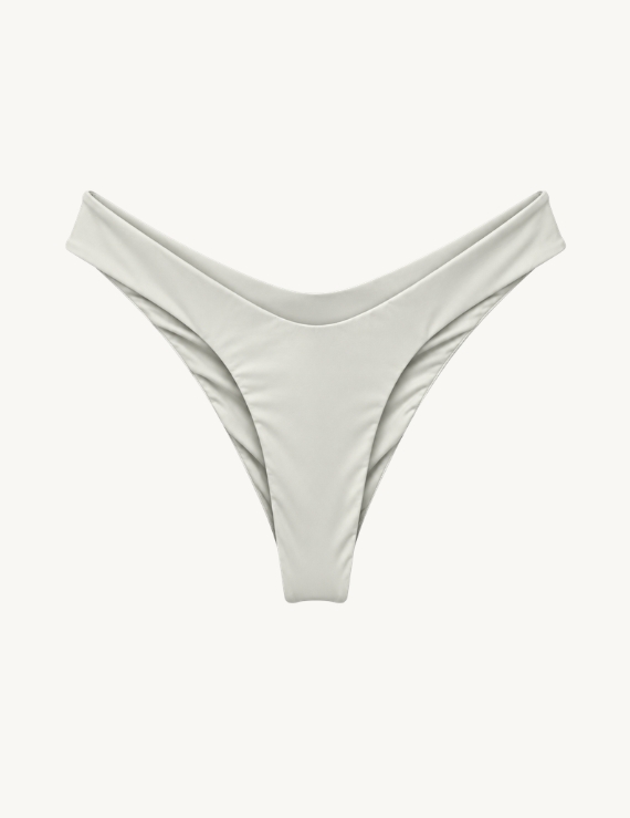 Ciara Bottom - Blanco Luna Pierna Semi Alta - Imagen 3