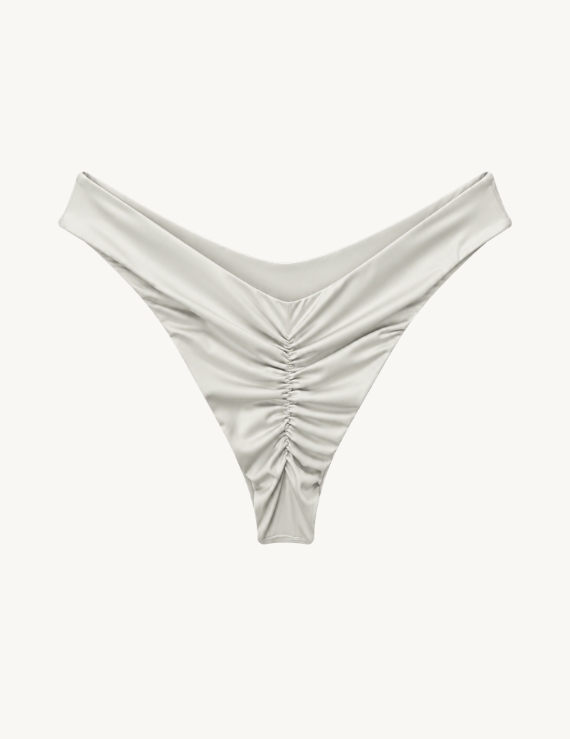 Ciara Bottom - Blanco Luna Pierna Semi Alta - Imagen 4