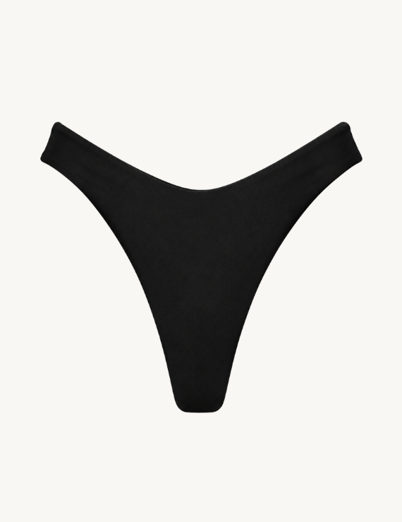 Hilo Semi Alto de Bikini Negro - Hilo Zoe - Imagen 3