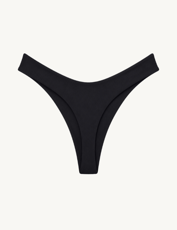 Hilo Semi Alto de Bikini Negro - Hilo Zoe - Imagen 4