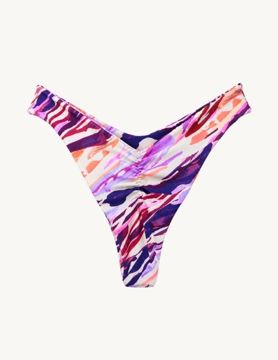 Bikini Bottom de Tiro Alto Acuarela Tropical - Jessi Bottom - Imagen 4
