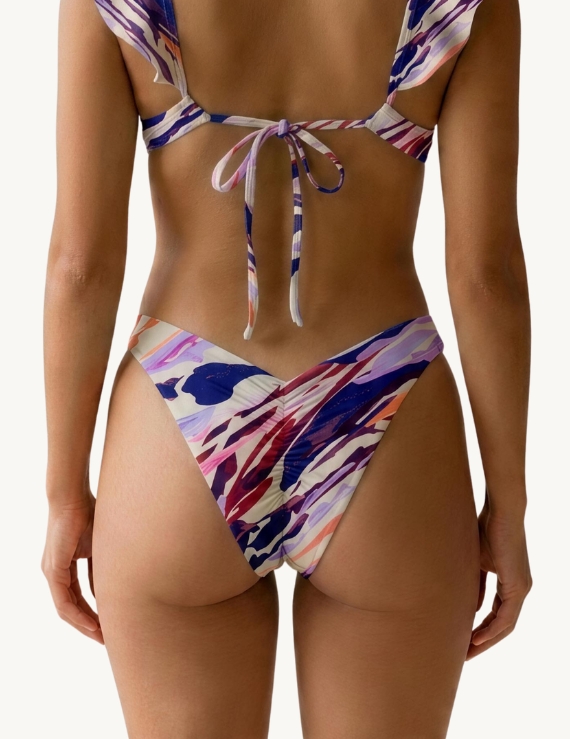 Bikini Bottom de Tiro Alto Acuarela Tropical - Jessi Bottom - Imagen 2
