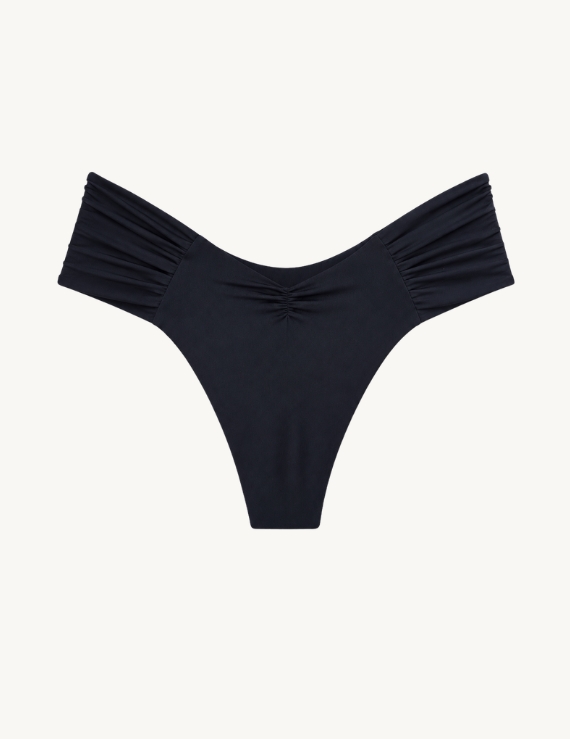 Tanga de Bikini de Talle Bajo Negro - Kira Bottom - Imagen 4