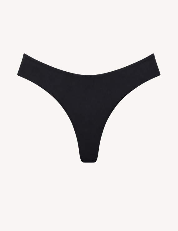 Parte Baja de Bikini Brasilera Negro - Maila - Imagen 3