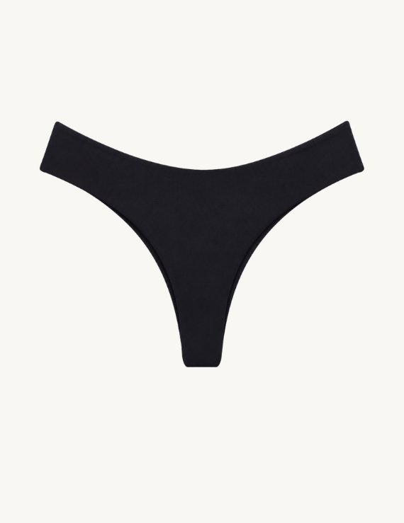 Parte Baja de Bikini Brasilera Negro - Maila - Imagen 4